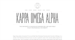 Desktop Screenshot of kappaomegaalpha.com